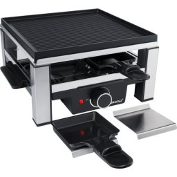 Raclette Steba RC 104 900 W 4 sartenes placa hierro fundido