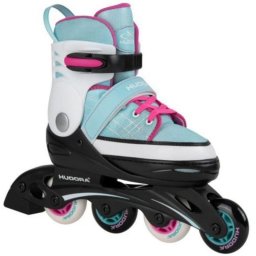 Patines en línea HUDORA Basic ajustables Talla 34-37 Menta/Negro