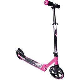 Scooter Muuwmi Vespa 205 mm Ruedas PU Freno antideslizante Rosa neón/Negro