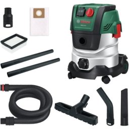 Aspiradora húmedo y seco Bosch PAS20-220P 1200W 20L verde acero