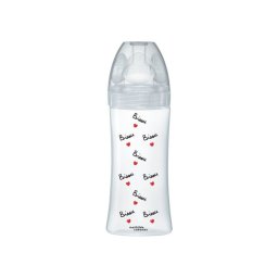 Biberon Anti-colique Dodie Mathilde Cabanas 330 Ml, Tétine Plate Flow 3