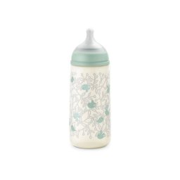 Biberon Suavinex Birdies 360 Ml Vert Avec Tétine Sx Pro L À Débit Rapide