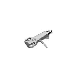 Audio-technica At-hs6sv Soporte De Cápsula De Aluminio Fundido A Presión Plateado, 9 G