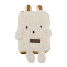 Funda Para Cartilla Sanitaria Domiva Boubou En Marfil Y Caramelo