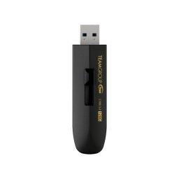 Unidad flash USB Team Group C186 64 GB USB 3.2 Gen 1 negra deslizable