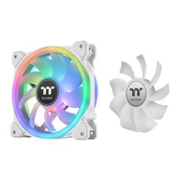 Refrigeración aire Thermaltake 140 mm SWAFAN 14 RGB Blanco 3 unidades