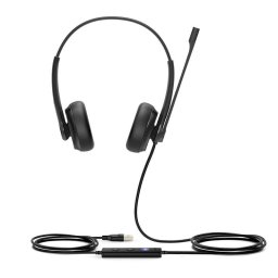 Auriculares Yealink UH34 Dual Teams con cable USB-A, cancelación de ruido, oficina y call center, negros