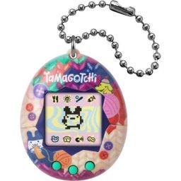 Mascota Virtual Bandai Tama Sewing Llavero Pantalla Monocromo Pila CR2032