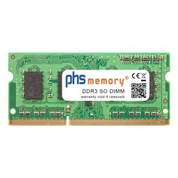 Memoria RAM PHS-memory SP159156 4 GB DDR3 1600 MHz 204-pin SO-DIMM 1,35 V