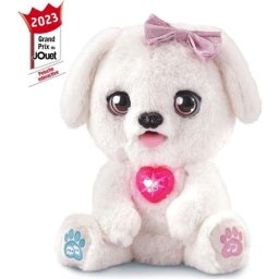 Perro de peluche interactivo VTech KissKiss con sensor de nariz y 200+ canciones