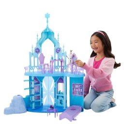 Casa de muñecas Mattel Disney Frozen Elsa Palacio De Hielo con Olaf y 21 Accesorios