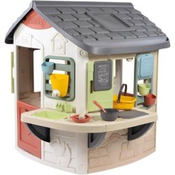 Caseta de juego exterior Smoby Life Mud Cooking House 16 accesorios