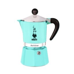 Cafetera italiana Bialetti Moka Express Rainbow 6 tazas 300 ml azul