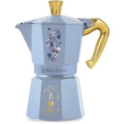 Cafetera italiana Bialetti Moka Express Bridgerton 6 tazas 250 ml azul pastel
