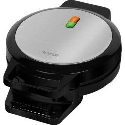 Gofrera Sencor SWF1010BK 1000W 5 Gofres Corazón Negro