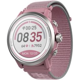 Coros Apex 2 Bluetooth GPS 1,2" Rosa Fluoroelastómero IPX7 Pulsómetro Monitor Sueño