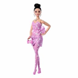 Muñeca Barbie Deluxe Style Articulada 295 mm Vestido Estrellas