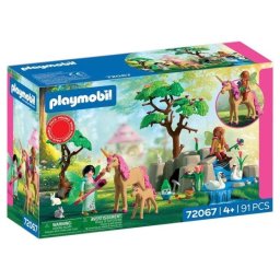 Set de hadas Playmobil 72067 con 91 piezas y unicornios