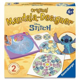 Set de Dibujo Ravensburger Mandala Designer Midi Stitch 21×21 cm