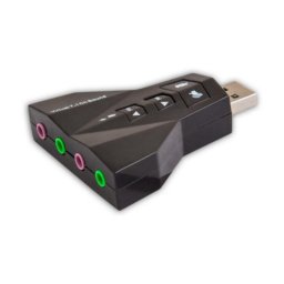 Tarjeta de sonido Savio AK-08 USB 7.1 Virtual