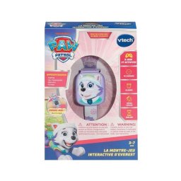 Reloj infantil VTech Paw Patrol Everest interactivo LCD luces sonidos juegos educativos