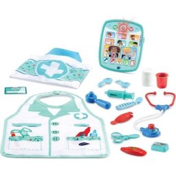 Kit de Juego Médico Electrónico VTech con Tableta Interactiva y 15 Accesorios