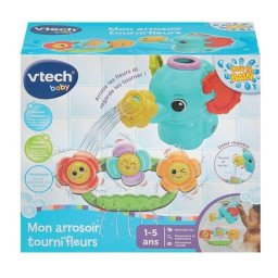Juguete de Baño VTech Elefante Azul con Regadera y Flores Giratorias