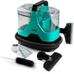 Aspiradora de Tapicerías Domo DO250SC 600W 15.000 Pa Doble Depósito Azul Negro
