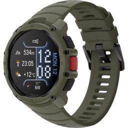 Polar Street X Bluetooth GPS 1,28" Verde Correa Negra S/M Resistente Agua 5ATM