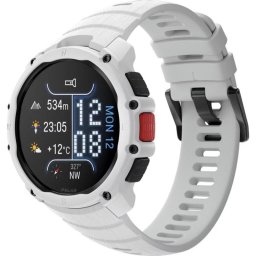 Polar Street X Bluetooth GPS 1,28" Snow White Correa Negra S/M Resistente 5 ATM
