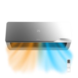 Aire Acondicionado Split 1x1 AirClima WindFlow 2.250 Frigorías Inverter con Bomba de Calor y Mando a Distancia