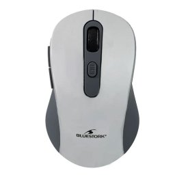 Ratón Bluestork M-WL-OFF65-GREY Inalámbrico Bluetooth RF 4800 DPI Gris