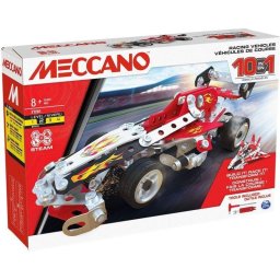 Meccano Racing Vehicle 10 en 1 Kit de Construcción 225 piezas
