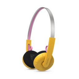 Auriculares Philips TAMS1YL/00 inalámbricos Bluetooth para llamadas y música amarillos