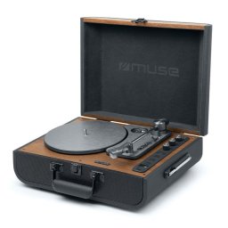 Tocadiscos Muse MT-208 AT Bluetooth 4.0 con Altavoces Integrados y USB