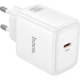 Cargador USB-C Hoco N83 GaN 40W PD3.2 AVS PPS Blanco