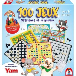 Juego de Mesa Schmidt Spiele 100 Juegos Clásicos y Originales 2-6 Jugadores