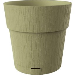 Maceta Stefanplast Ethica Verde Oliva Reserva Agua 2 L Ø40 cm x 39 cm