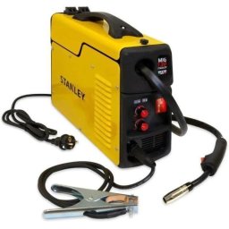 Soldador MIG Inverter sin gas Stanley 100A compacto y portátil