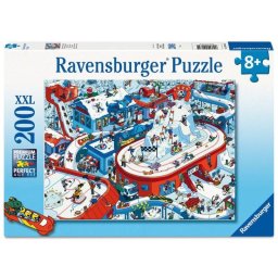 Puzzle infantil Ravensburger XXL 200 piezas Deportes de Invierno 8 años