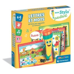 Juego educativo Clementoni Mon Stylo Parlant con pluma parlante y 60 actividades