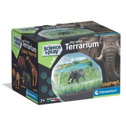 Kit Educativo Clementoni Mini Terrario Elefante Plantas 7+