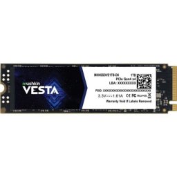Disco Duro Mushkin Vesta 1TB SSD M.2 PCIe 4.0 4800MB/s lectura 2600MB/s escritura