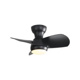 Ventilador de Techo con Luz Welltin T3218P280128 18W 58cm Motor DC Silencioso Mando Reversible