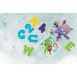 Set de letras y números de baño de espuma Nûby 36 piezas multicolor