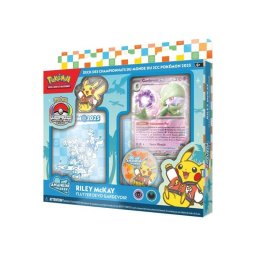 Pokémon Tcg World Championships 2025 Anaheim Deck Pult Bomb Lanssorien Ex (francés) - Replica 60 Cartas Con Accesorios, Pin Y Playmat