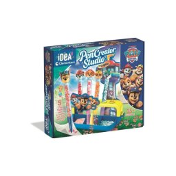 Clementoni Paw Patrol Pencreator Studio Kit Manualidades Diy: Crea Y Decora 5 Bolígrafos Con Base Y Accesorios, Para 6+ Años