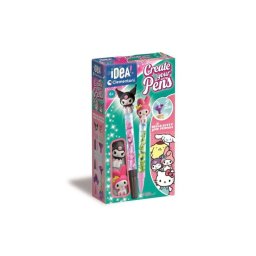Clementoni Crée Stylos Melody Y Kuromi Set De 2 Bolígrafos Decorativos Para Montar Con Tinta De Colores Y Accesorios