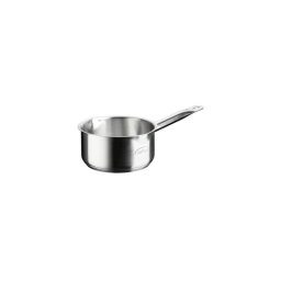Cacerola Inoxibar De Acero Inoxidable 16 Cm Con Vertido Doble Y Base Difusora Gruesa, Compatible Con Todo Tipo De Fuegos, Apta Para Lavavajillas