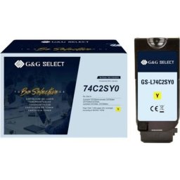 Tóner Compatible G&G Amarillo para Lexmark 7000 Páginas